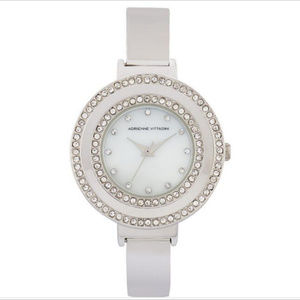 NWT Crystal Bezel Bracelet Watch